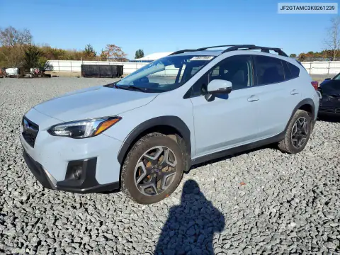 JF2GTAMC3K8261239 — 2019 Subaru XV, Lateral, fotos antes de reparar