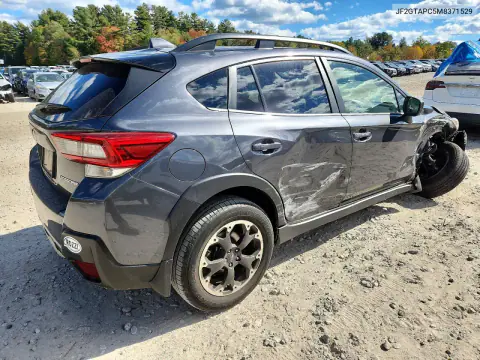 2021 Subaru Crosstrek Premium VIN JF2GTAPC5M8371529 фото 3