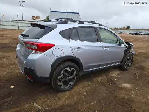 JF2GTHMC8N8215872 — 2022 Subaru XV, zdjęcie 3 z Copart, Przód