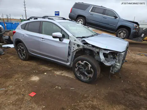 JF2GTHMC8N8215872 — 2022 Subaru XV, zdjęcie 4 z Copart, Przód
