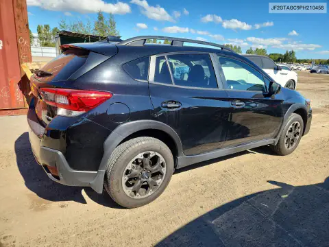 JF2GTAGC9PH210458 — 2023 Subaru XV, foto 3 de Copart 27.10.2026, Granizo