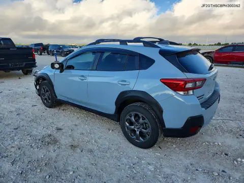 JF2GTHSC8PH300362 — 2023 Subaru XV, foto 2 de Copart, Parte delantera