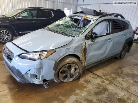 JF2GTHSC8PH270909 — 2023 Subaru XV, опрокидывание, фото до ремонта