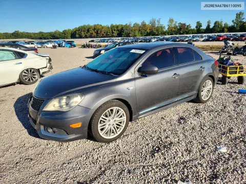 JS2RE9A67B6110095 — 2011 Suzuki Kizashi, Передняя часть, фото до ремонта