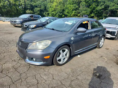 JS2RF9A8XC6100242 — 2012 Suzuki Kizashi, Передняя часть (Front End), фото до ремонта