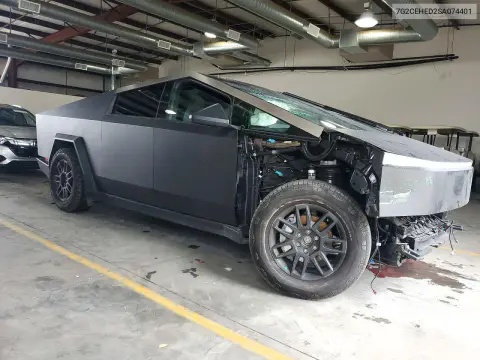 2025 Tesla Cybertruck VIN 7G2CEHED2SA074401 фото 4