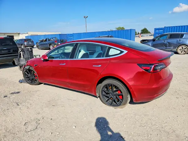 5YJ3E1EBXJF055430 — 2018 Tesla Model 3, photo 2 from Copart, Front end