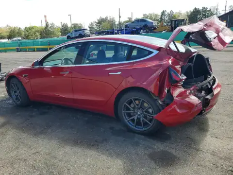 5YJ3E1EB4JF104752 — 2018 Tesla Model 3, photo 2 from Copart 24.09.2026, Rear end