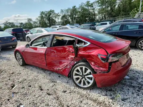 5YJ3E1EA8JF015502 — 2018 Tesla Model 3, photo 2 from Copart, Side