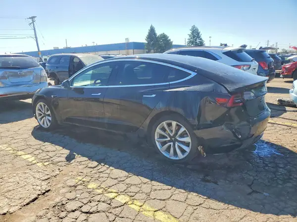 5YJ3E1EA8JF136448 — 2018 Tesla Model 3, photo 2 from Copart, Rear end