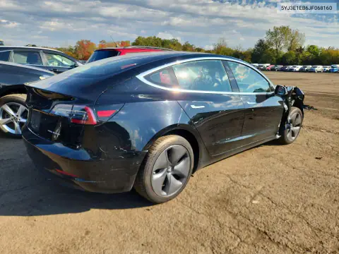 5YJ3E1EB6JF068160 — 2018 Tesla Model 3, zdjęcie 3 z Copart 20.10.2026, Przód