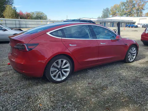 5YJ3E1EB6JF121732 — 2018 Tesla Model 3, photo 3 from Copart 26.10.2026, Minor dents and scratches