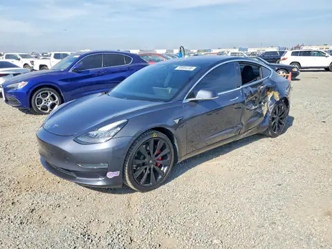 5YJ3E1EB7KF392770 — 2019 Tesla Model 3, БОКОВАЯ ЧАСТЬ (Side), фото до ремонта