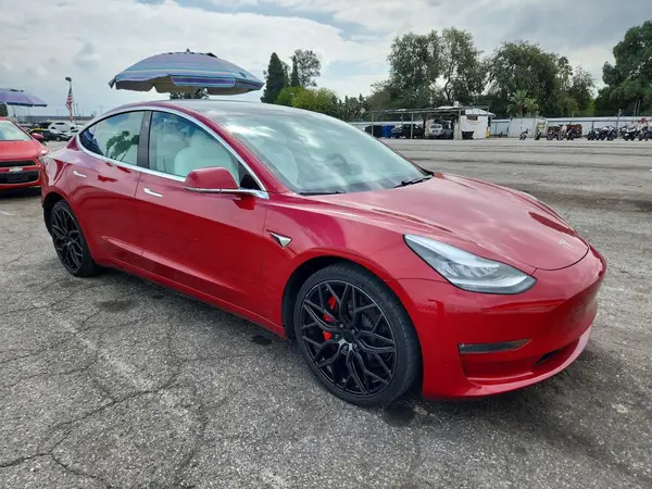 5YJ3E1EB0KF477594 — 2019 Tesla Model 3, photo 4 from Copart 16.10.2026, Rear end