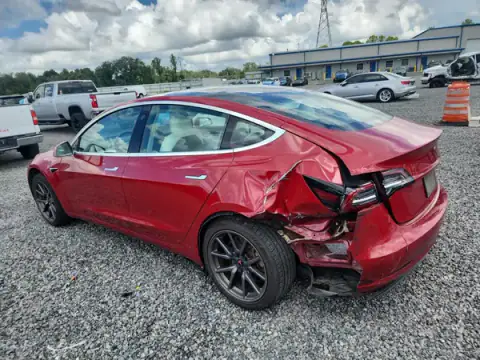 5YJ3E1EA0KF486416 — 2019 Tesla Model 3, photo 2 from Copart, Rear end