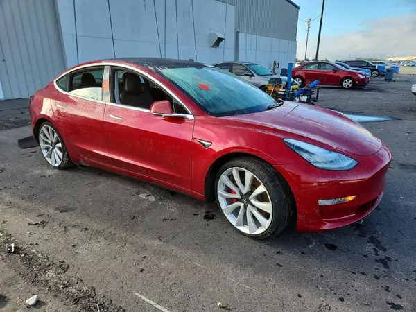 5YJ3E1EB2KF419860 — 2019 Tesla Model 3, photo 4 from Copart, Front end