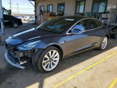 5YJ3E1EA7KF345455 — 2019 Tesla Model 3, წინა ნაწილი (Front End), ფოტოები შეკეთებამდე