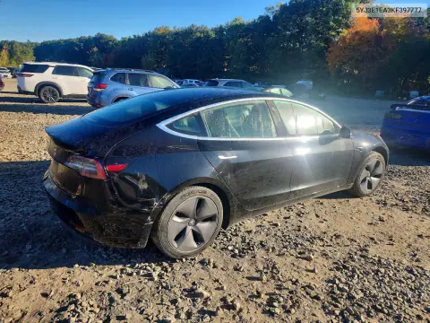 2019 Tesla Model 3 VIN 5YJ3E1EA3KF397777 фото 3