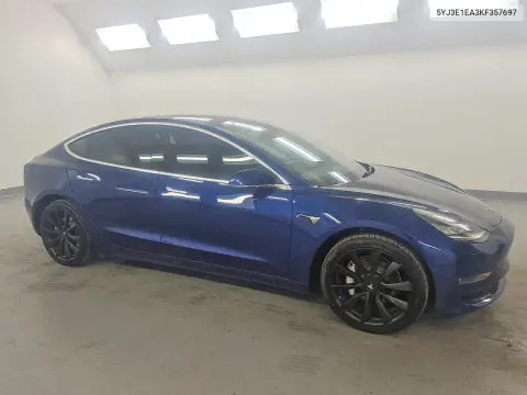 2019 Tesla Model 3 VIN 5YJ3E1EA3KF357697 фото 4