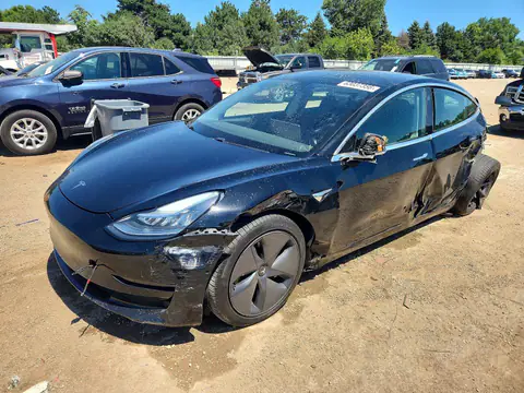 5YJ3E1EB3LF600144 — 2020 Tesla Model 3, Задняя часть (Rear End), фото до ремонта