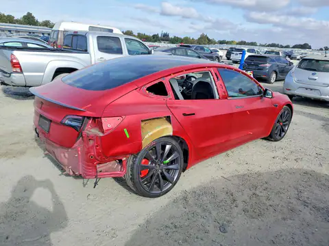 5YJ3E1EC2LF641809 — 2020 Tesla Model 3, photo 3 from Copart 29.09.2026, Rear end