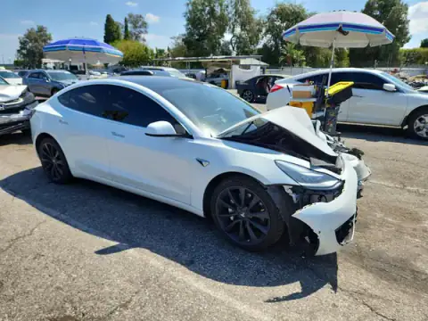 5YJ3E1EB1LF667678 — 2020 Tesla Model 3, photo 4 from Copart, Front end