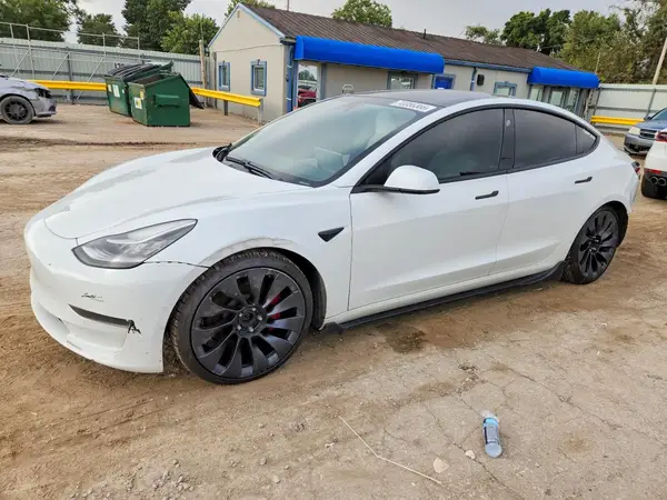 5YJ3E1EC0LF804652 Tesla Model 3 2020 — Front end damage, before-repair photo