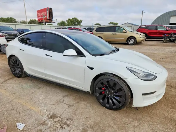 5YJ3E1EC0LF804652 — 2020 Tesla Model 3, photo 4 from Copart, Front end