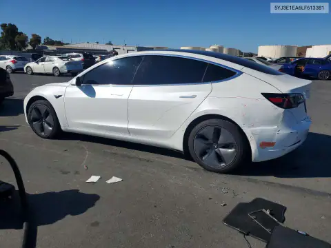 5YJ3E1EA6LF613381 — 2020 Tesla Model 3, ფოტო 2, Copart, გვერდითი ნაწილი