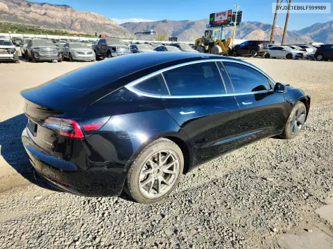 5YJ3E1EB6LF599989 — 2020 Tesla Model 3, photo 3 from Copart, Front end
