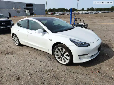2020 Tesla Model 3 VIN 5YJ3E1EB6LF638600 фото 4