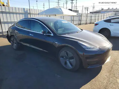 5YJ3E1EA5LF745967 — 2020 Tesla Model 3, ფოტო 4, Copart 28.10.2026, უკანა ნაწილი