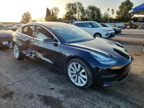 5YJ3E1EA9LF633642 — 2020 Tesla Model 3, photo 4 from Copart, Side