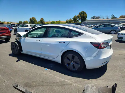 5YJ3E1EA2MF019016 — 2021 Tesla Model 3, photo 2 from Copart 28.09.2026, Front end