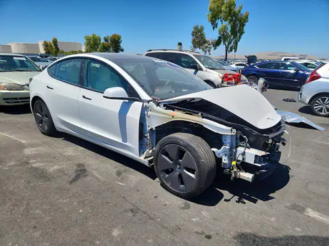 5YJ3E1EA2MF019016 — 2021 Tesla Model 3, photo 4 from Copart 28.09.2026, Front end