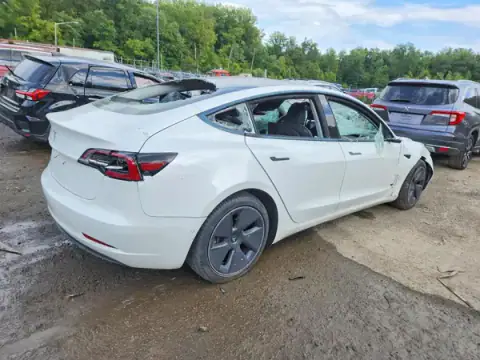 5YJ3E1EA3MF921450 — 2021 Tesla Model 3, photo 3 from Copart, Vandalism