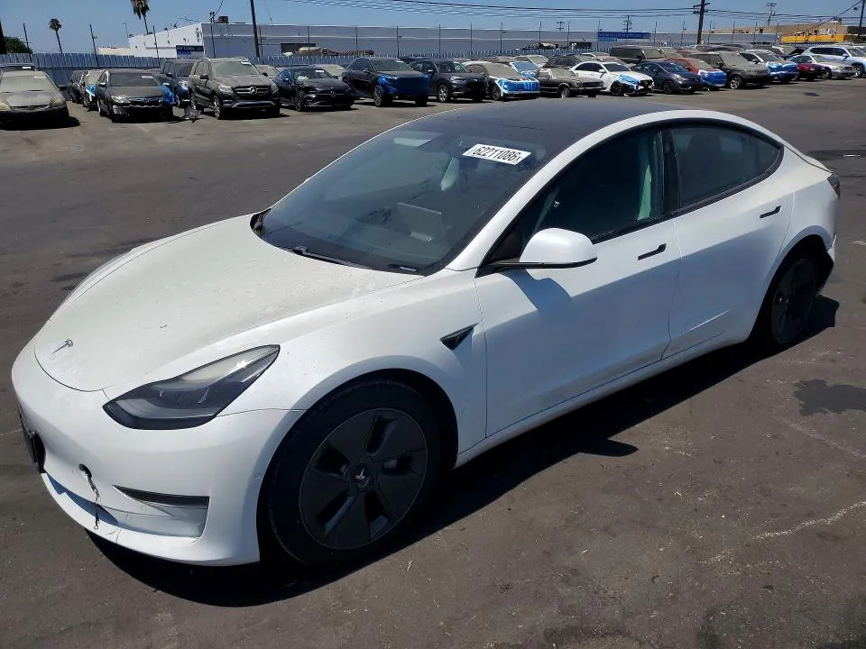 2021 Tesla MODEL 3 VIN 5YJ3E1EA2MF029027 фото 1