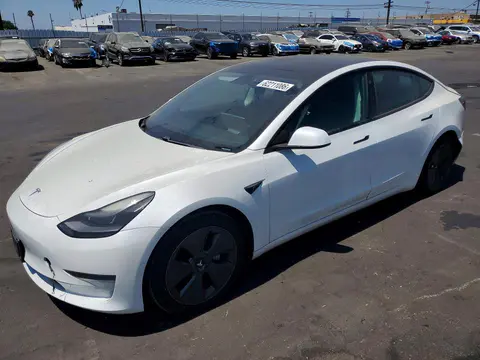 2021 Tesla MODEL 3 VIN 5YJ3E1EA2MF029027 фото 1