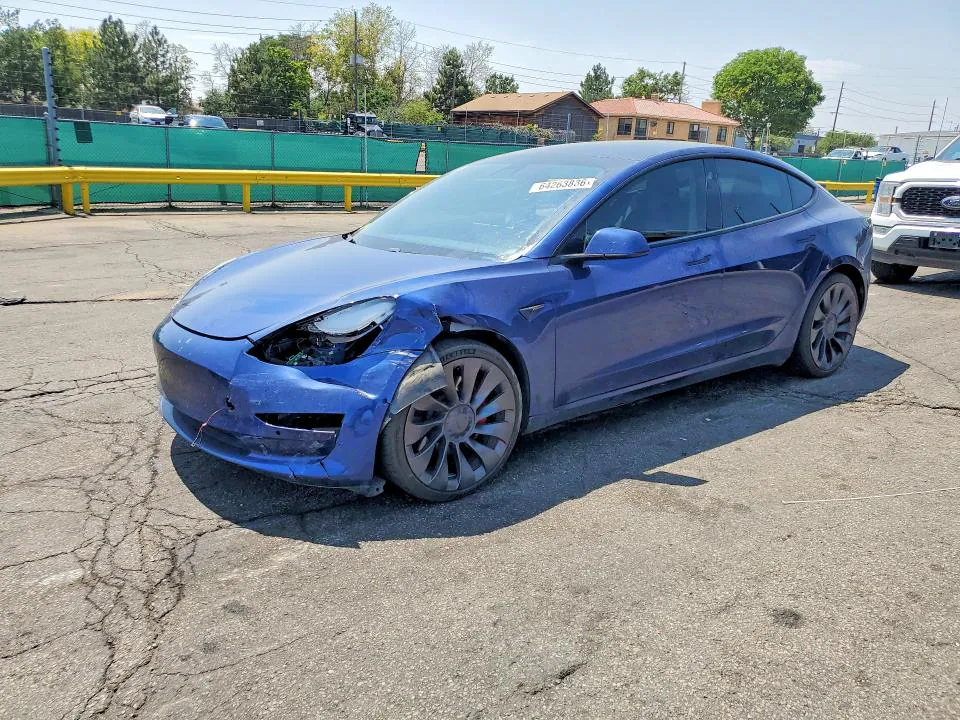 2021 Tesla MODEL 3 VIN 5YJ3E1EC5MF997186 фото 1