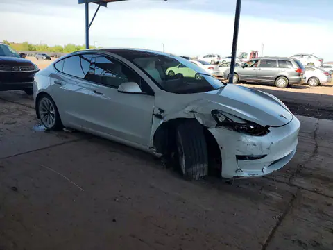 5YJ3E1EA1MF073102 — 2021 Tesla Model 3, photo 4 from Copart 13.10.2026, Front end