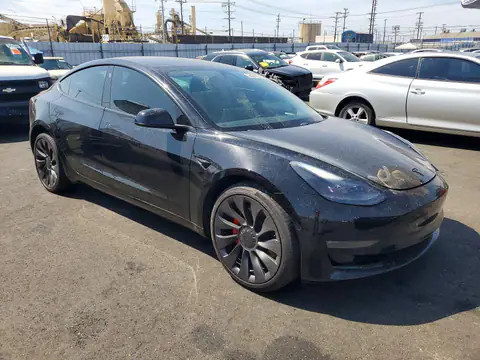 5YJ3E1EC9MF001582 — 2021 Tesla Model 3, photo 4 from Copart 14.10.2026, Front end