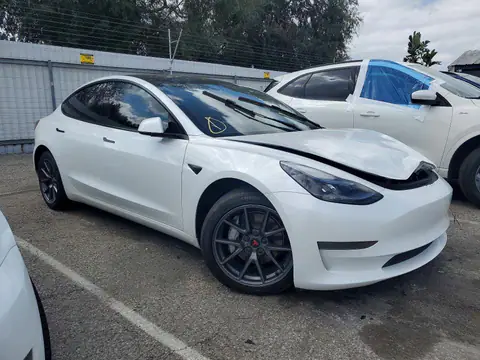 5YJ3E1EA2MF002782 — 2021 Tesla Model 3, photo 4 from Copart 29.09.2026, Front end
