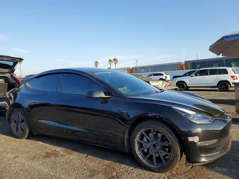 5YJ3E1EA1MF002742 — 2021 Tesla Model 3, photo 4 from Copart 23.10.2026, Rear end