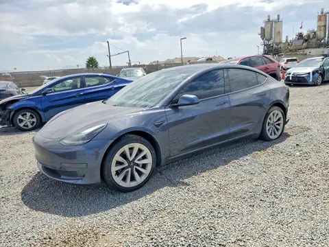 5YJ3E1EA4MF082392 — 2021 Tesla Model 3, Tył (Rear End), zdjęć przed naprawą
