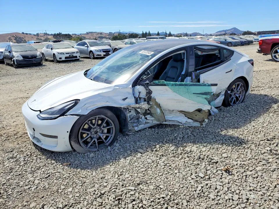 2021 Tesla MODEL 3 VIN 5YJ3E1EB5MF072656 фото 1
