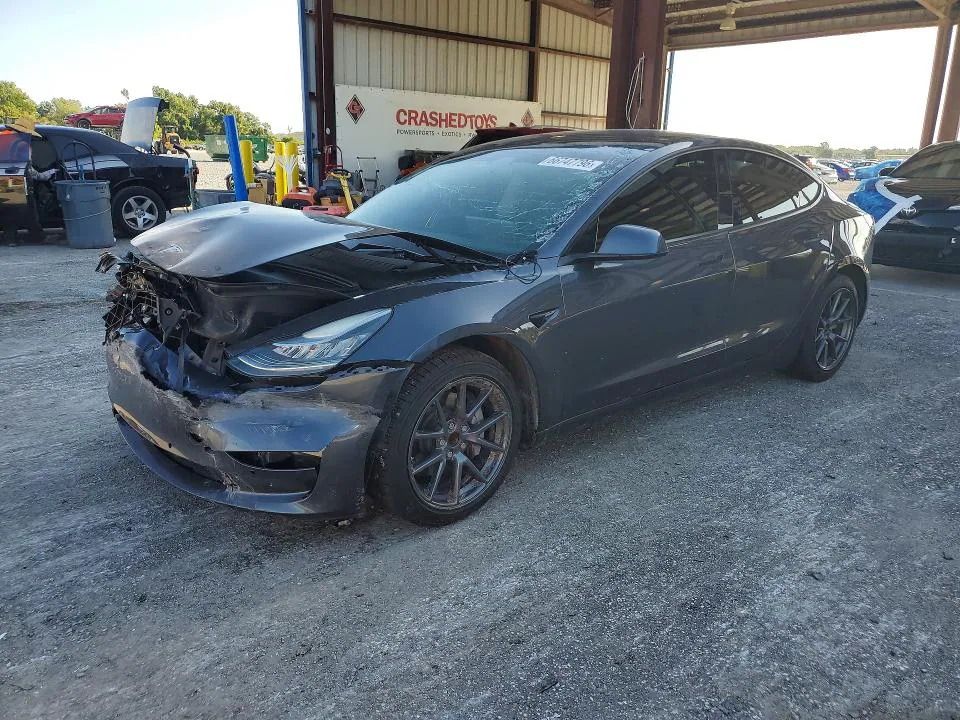 2021 TESLA MODEL 3 VIN 5YJ3E1EA6MF853578 фото 1