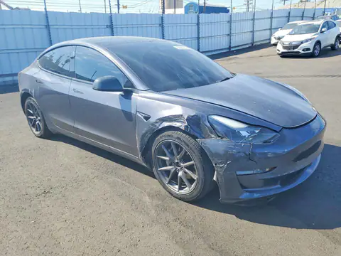 5YJ3E1EBXMF090201 — 2021 Tesla Model 3, ფოტო 4, Copart 28.10.2026, წინა ნაწილი