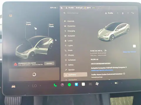 5YJ3E1EBXMF090201 — 2021 Tesla Model 3, zdjęcie 9 z Copart 28.10.2026, Przód