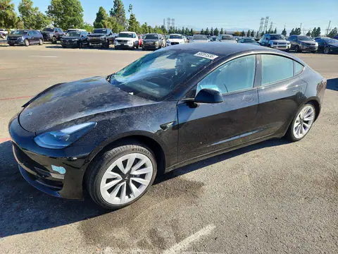 5YJ3E1EA4MF071747 — 2021 Tesla Model 3, All-over damage (All Over), before-repair photos