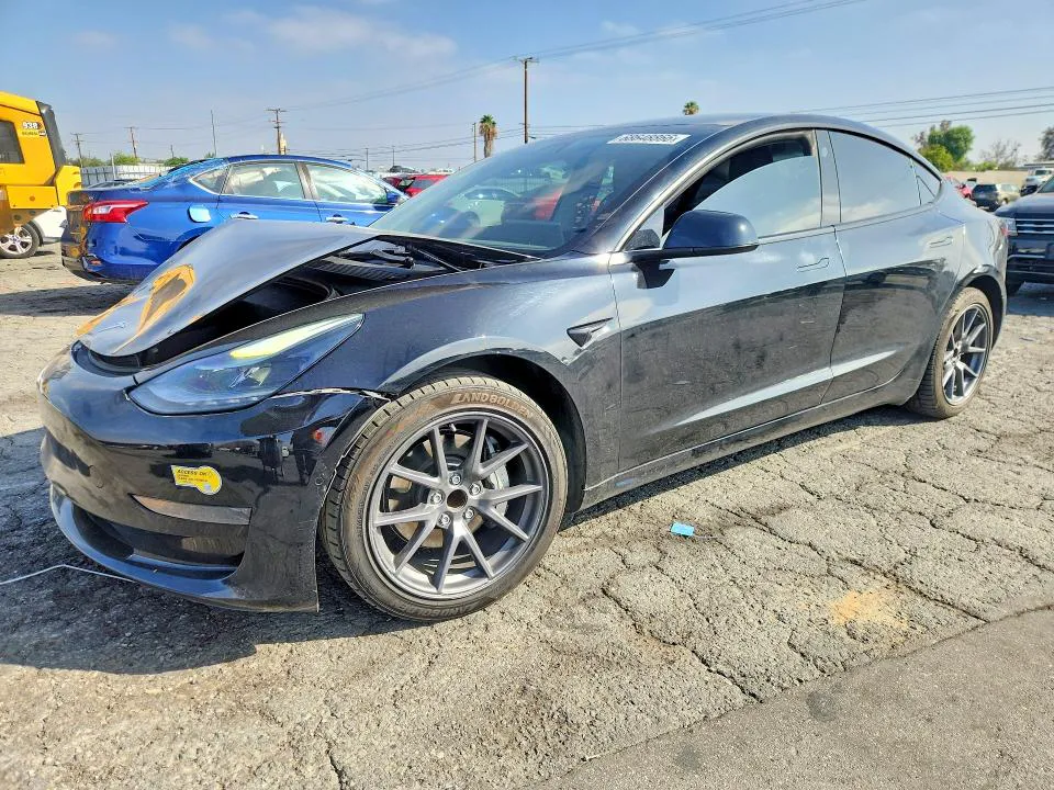 2021 Tesla MODEL 3 VIN 5YJ3E1EA0MF977278 фото 1